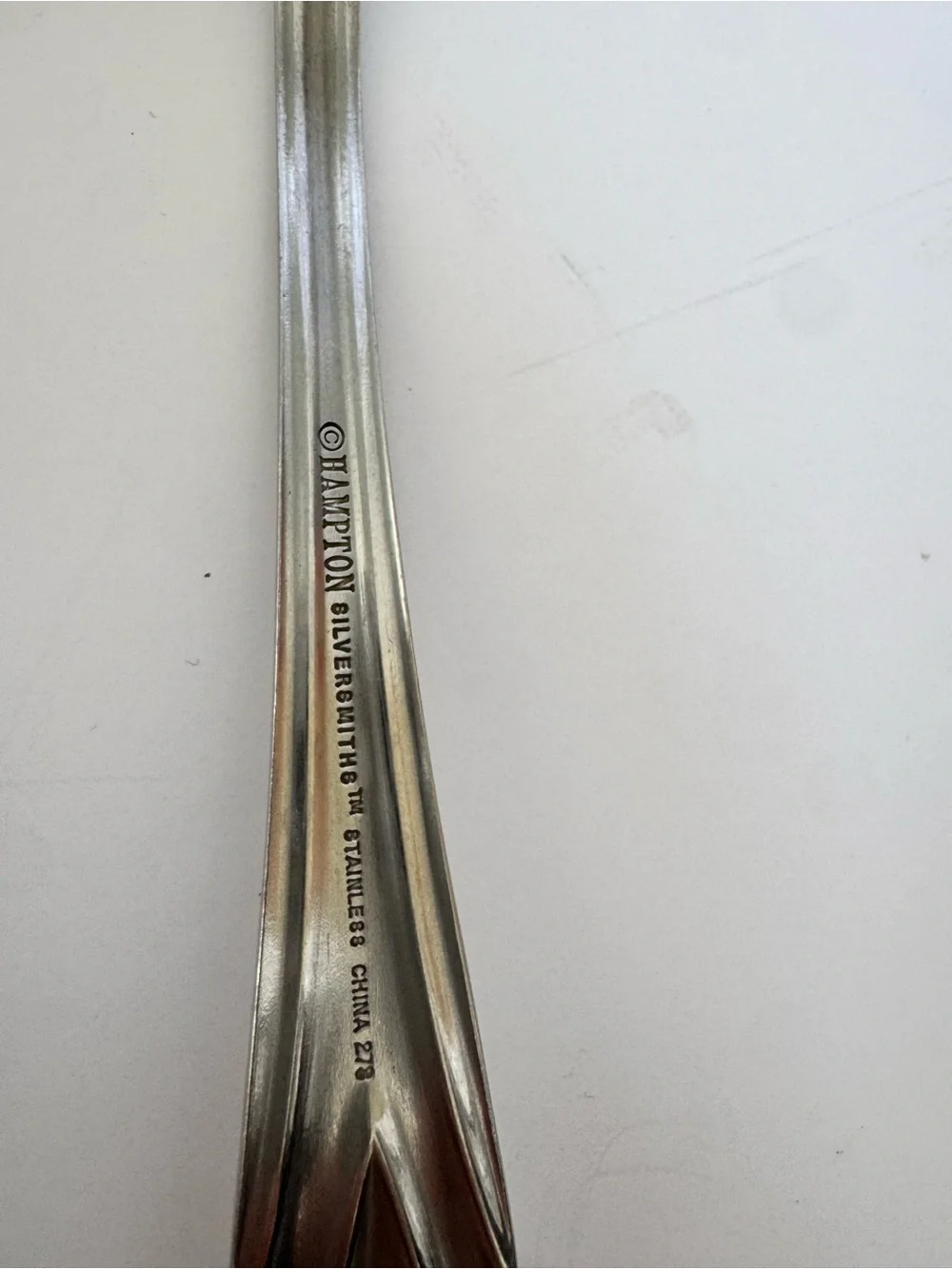 Hampton Silversmiths Bistro Mirror Spoons Set of 2 Stainless Flatware